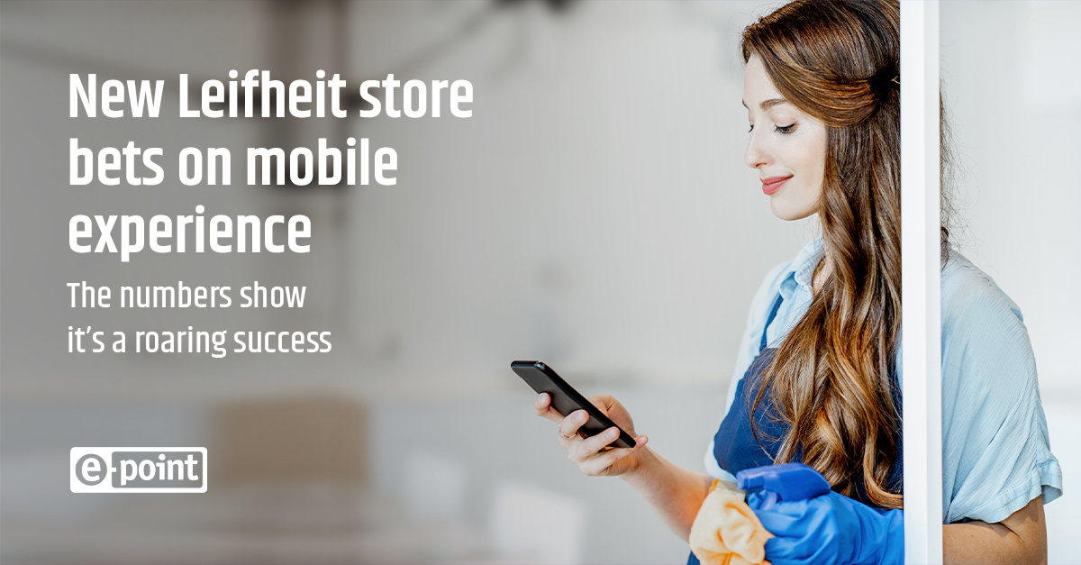 New Leifheit store bets on mobile experience epoint SA
