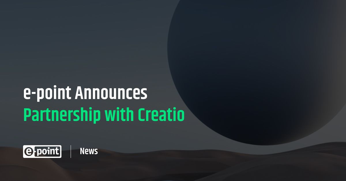 e-point Announces Partnership with Creatio | e-point SA